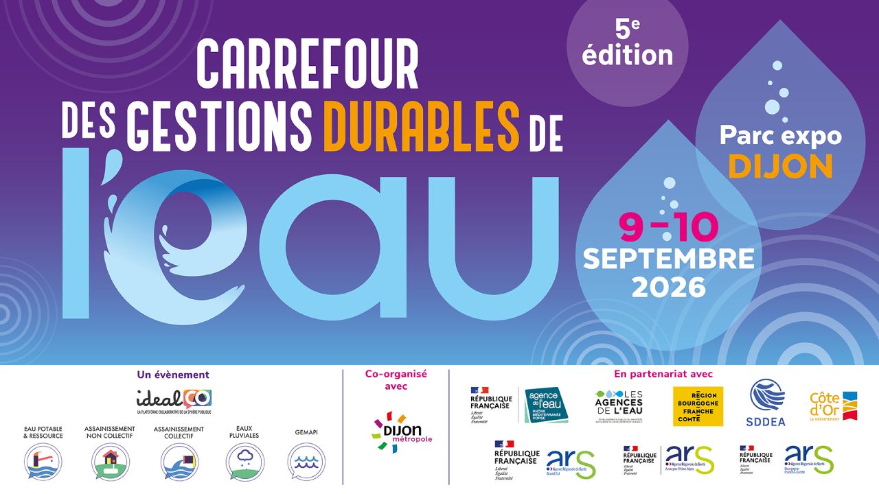 Carrefour des gestions durables de l'eau (5ᵉ édition)