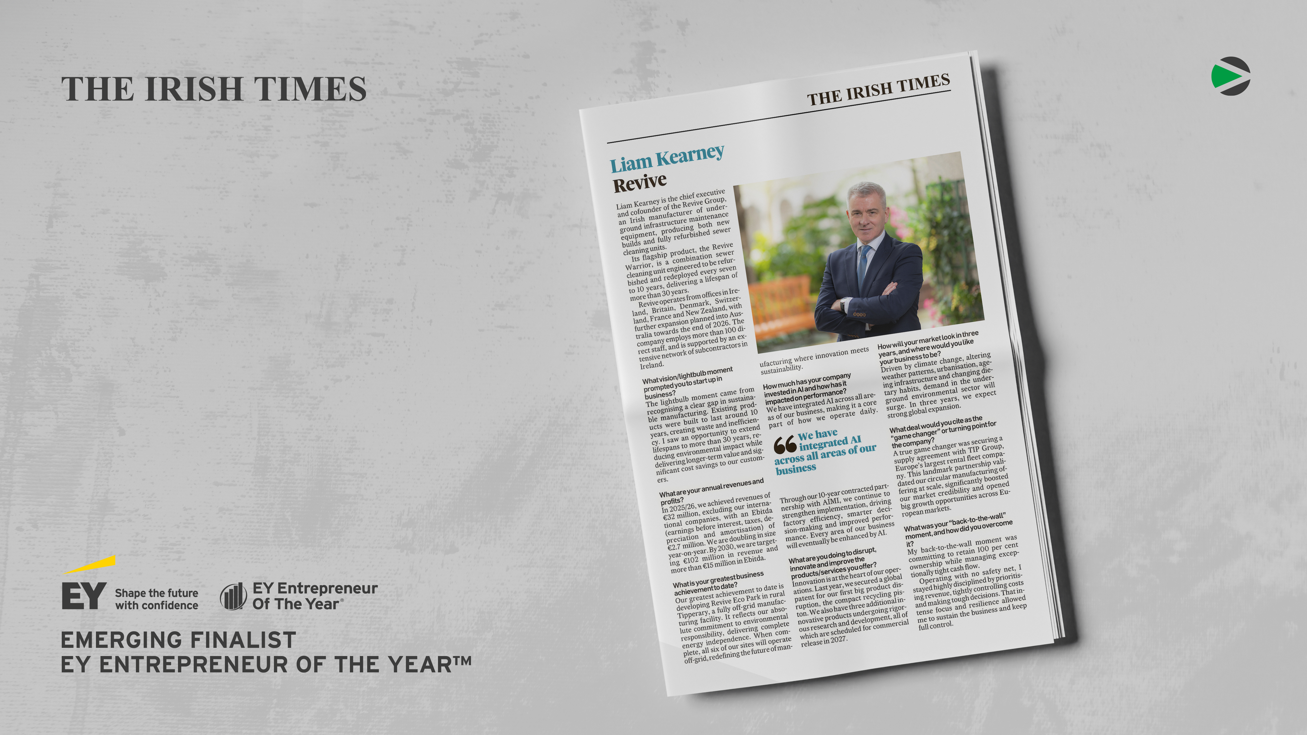 Building a Circular Future: Revive's Story in The Irish Times
