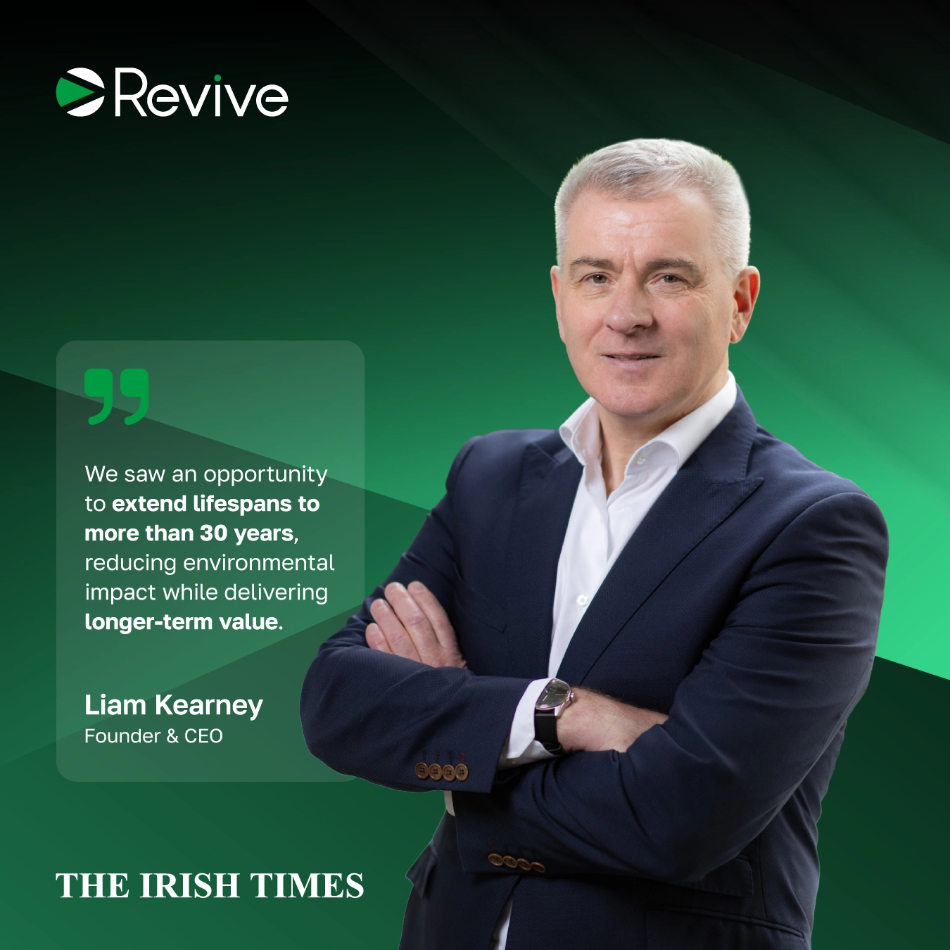 Liam Kearney Featured in The Irish Times