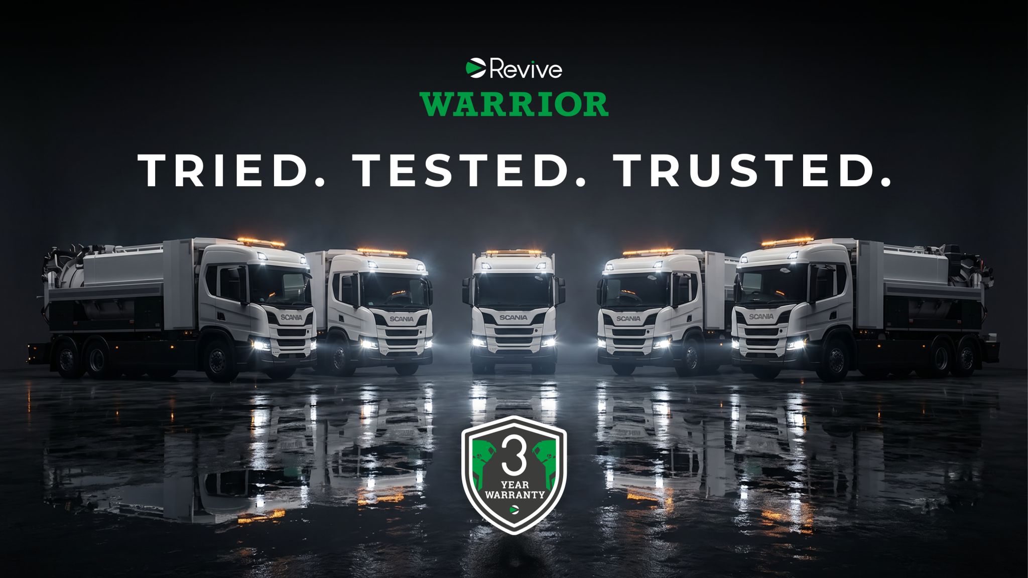 Warrior Warranty: 3 Years Standard