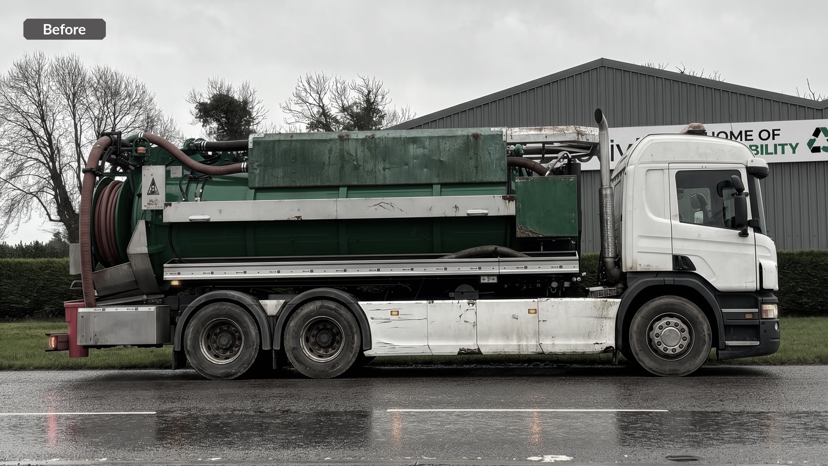 Fleet unit before refurbishment